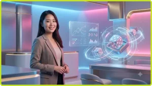 Ba viên xúc xắc và sơ đồ minh họa cách tính tổng điểm tài xỉu 88CLB