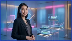 Bối cảnh chơi slot online hiện đại với giao diện quay số cách điệu