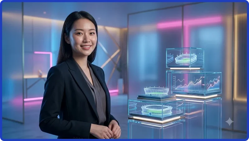 Bối cảnh chơi slot online hiện đại với giao diện quay số cách điệu