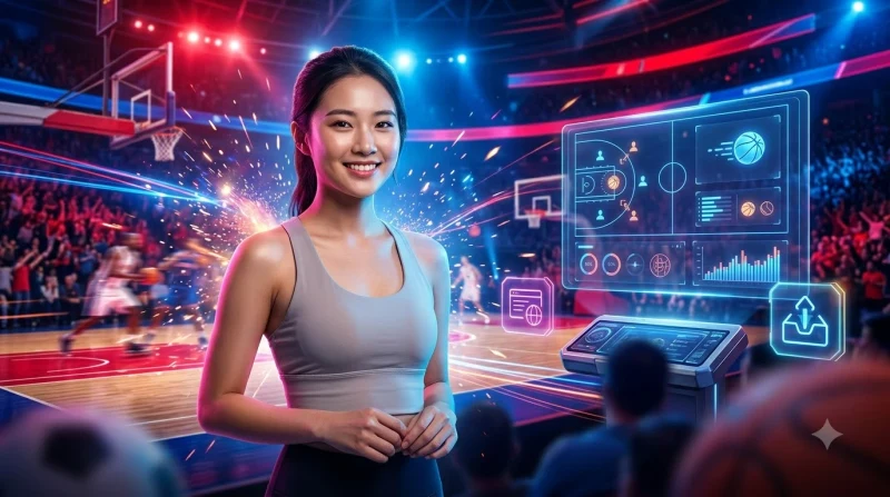 Hình minh họa phần câu hỏi thường gặp về kèo bóng rổ 88CLB với biểu tượng dấu hỏi hologram và quả bóng rổ