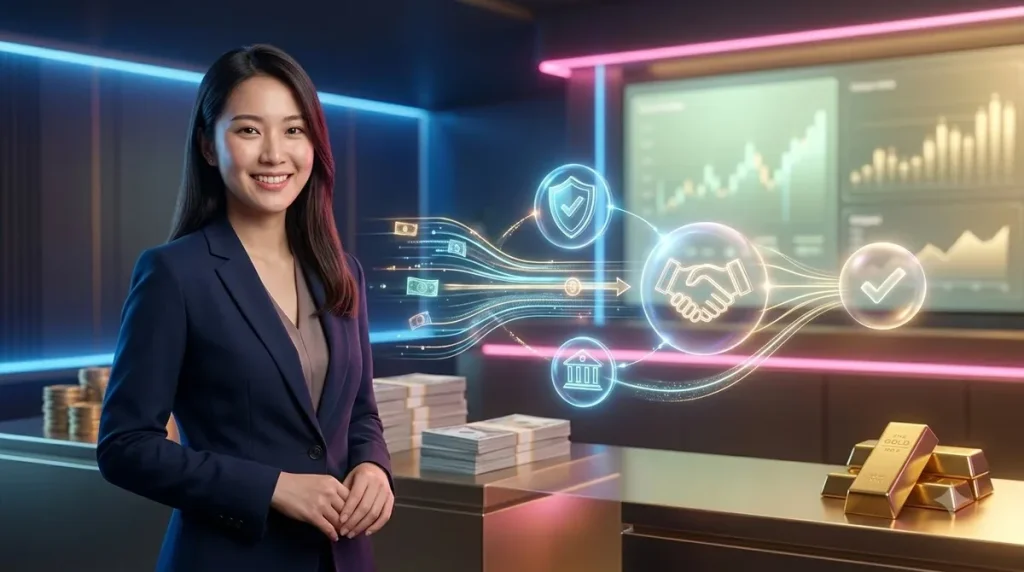 Biểu tượng bảo mật thể hiện an toàn khi sử dụng.