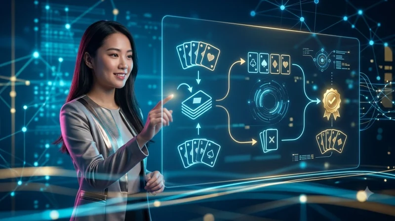 Minh họa các thuật ngữ và khái niệm chính trong Phỏm 88CLB.