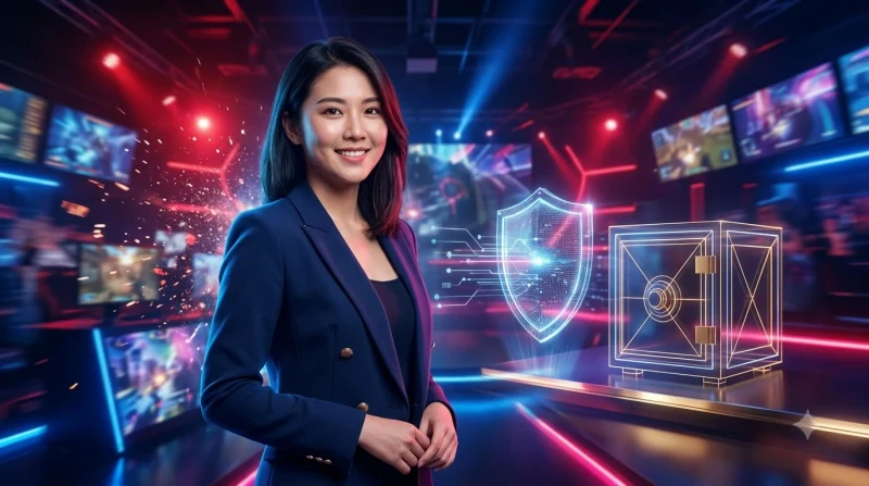 Minh họa hệ thống bảo vệ thông tin nhiều lớp với các lá chắn kỹ thuật số Concentric.