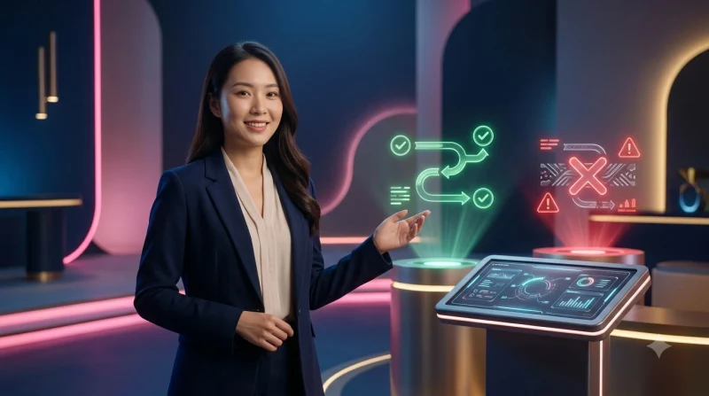 Minh họa những sai lầm phổ biến cần tránh.