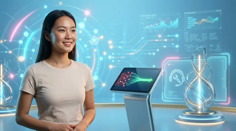 Minh họa việc liên hệ hỗ trợ khách hàng qua giao diện chat trực tuyến.