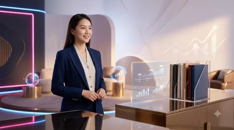 Người dùng xem bảng điều khiển trừu tượng với biểu đồ và biểu tượng kiểm tra bảo mật