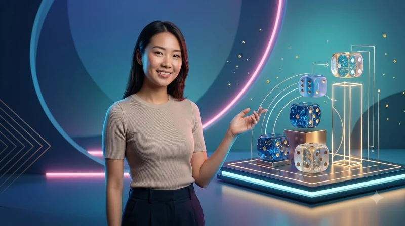 Quy trình ba bước minh họa cách tính tài xỉu 88CLB từ xúc xắc đến kết quả