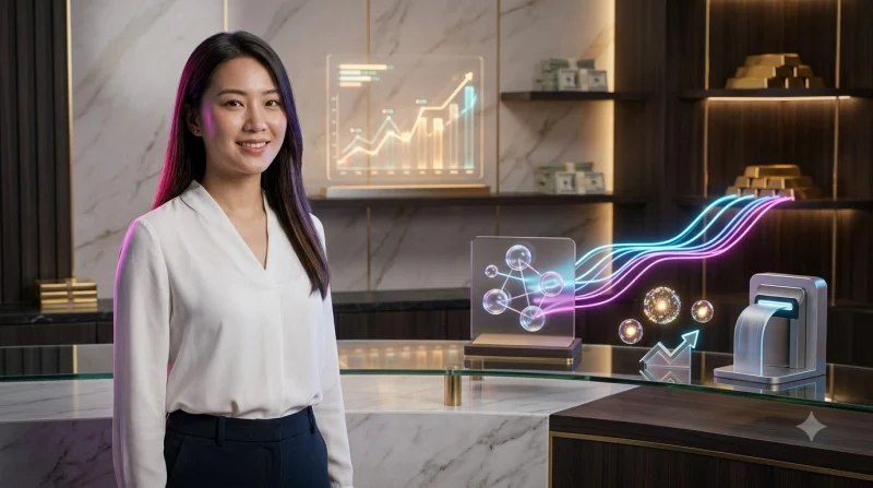 Quy trình rút tiền trực tuyến ba bước minh họa bằng mũi tên và biểu tượng ví điện tử